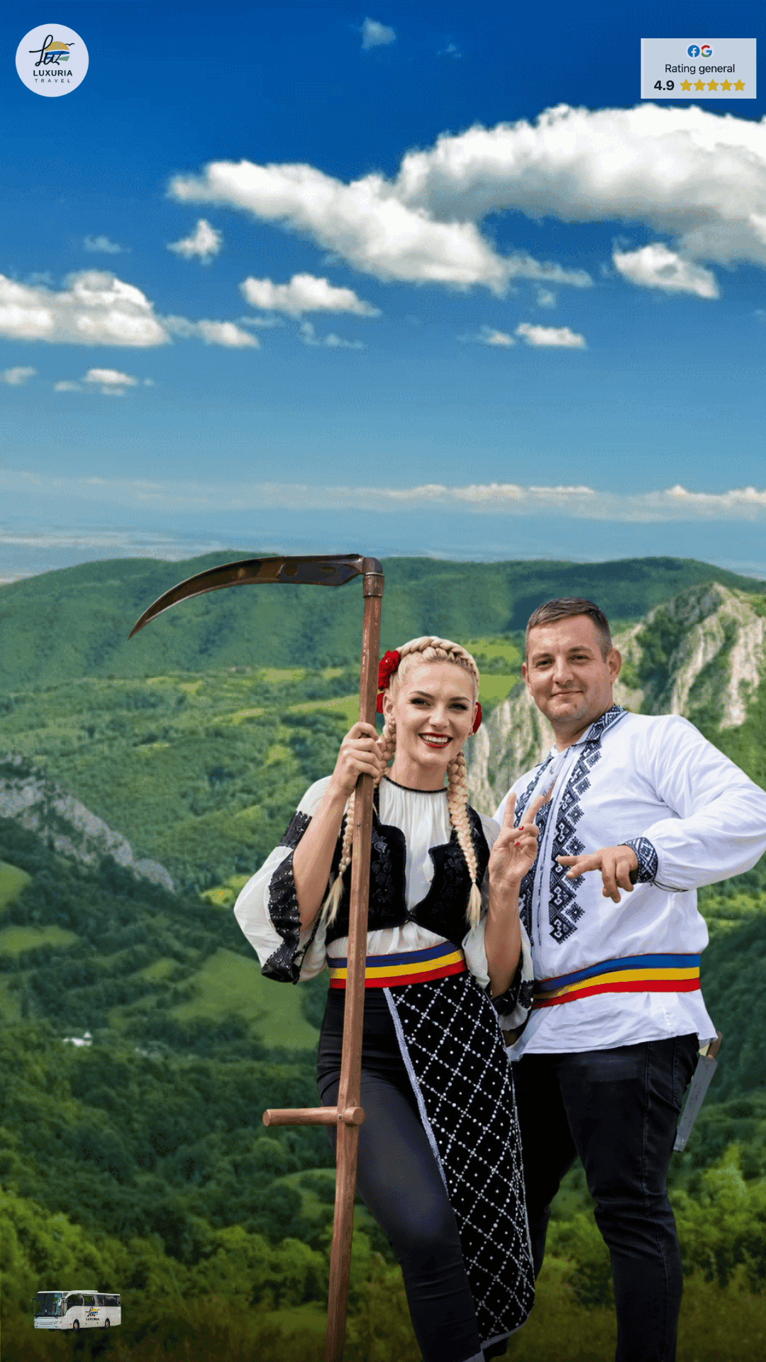 Circuit 4 zile Apuseni - Festivalul Claca de Coasa