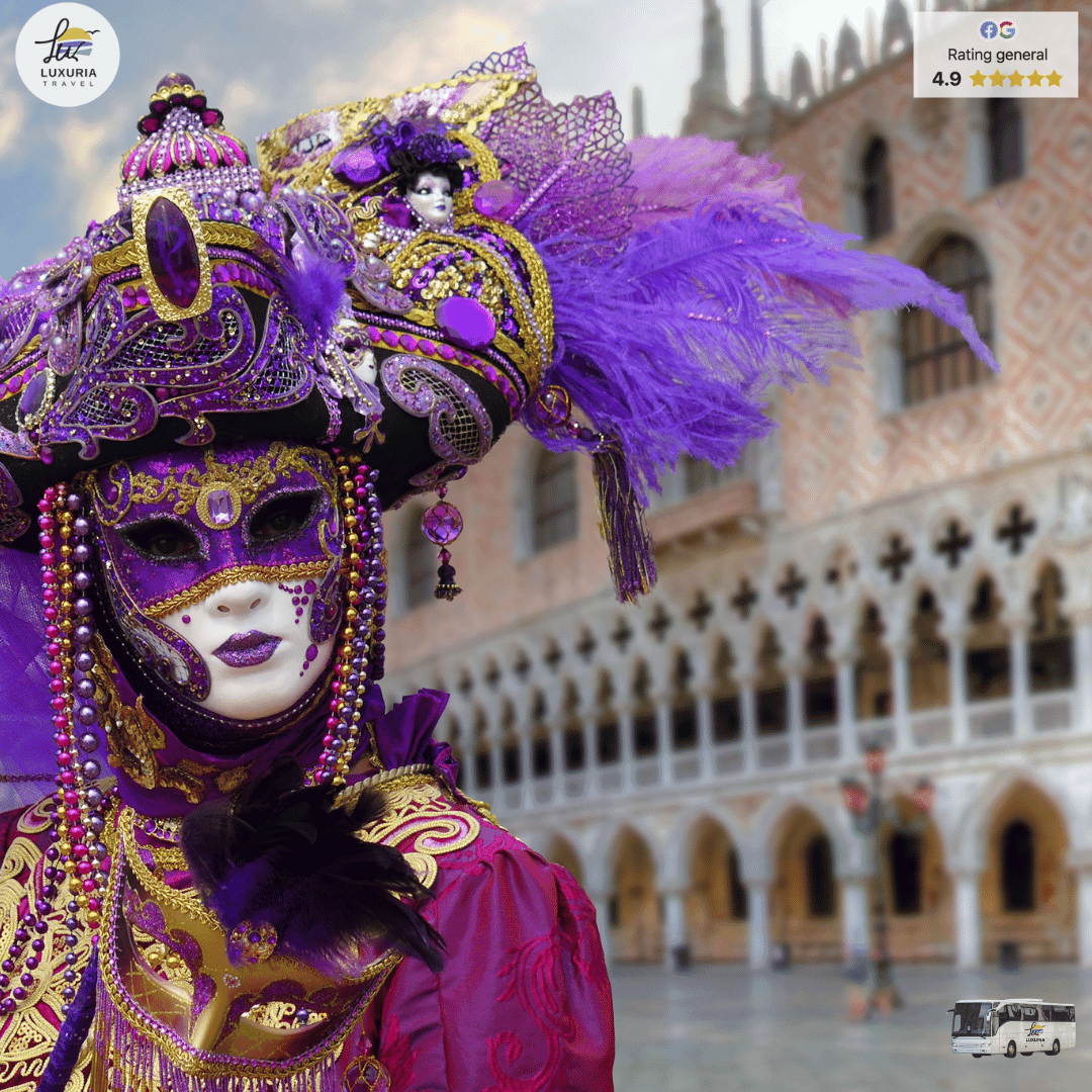 Circuit cu Avionul la Carnavalul de la Venetia cu vizite la Milano si Verona - 5 zile
